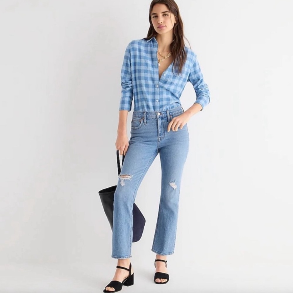 J. Crew Light Blue Boot Cut Jeans